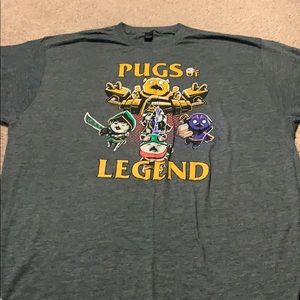 Pugs of Legend T Shirt XXL